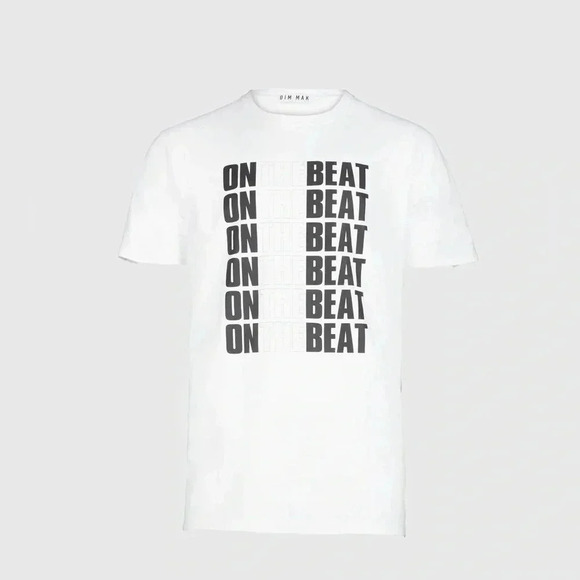 Dim Mak Collection Small On The Beat Men's Short Sleeve T-Shirt White - Picture 2 of 10